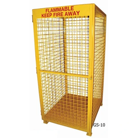 10 cylinder gas storage cage