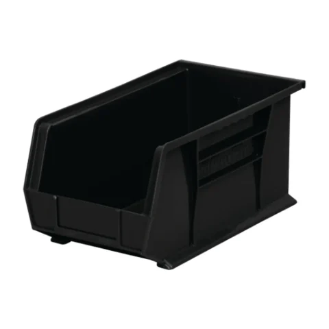 Black ESD anti-static hanging and stacking bin