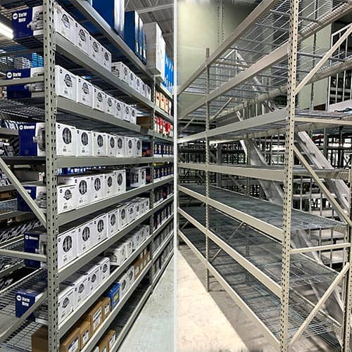 System 800 Widespan Shelving