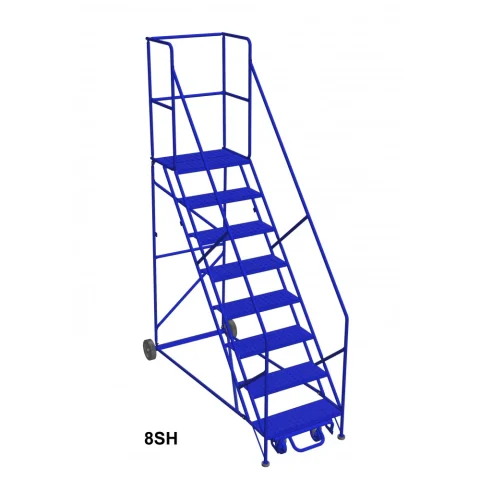 Model 8SH rolling steel ladder