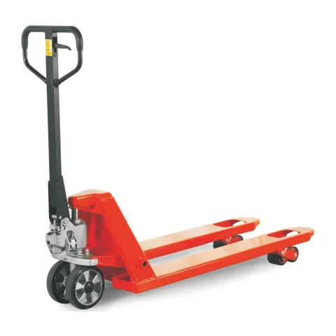 JB manual pallet truck, representative fork and capacity configuration