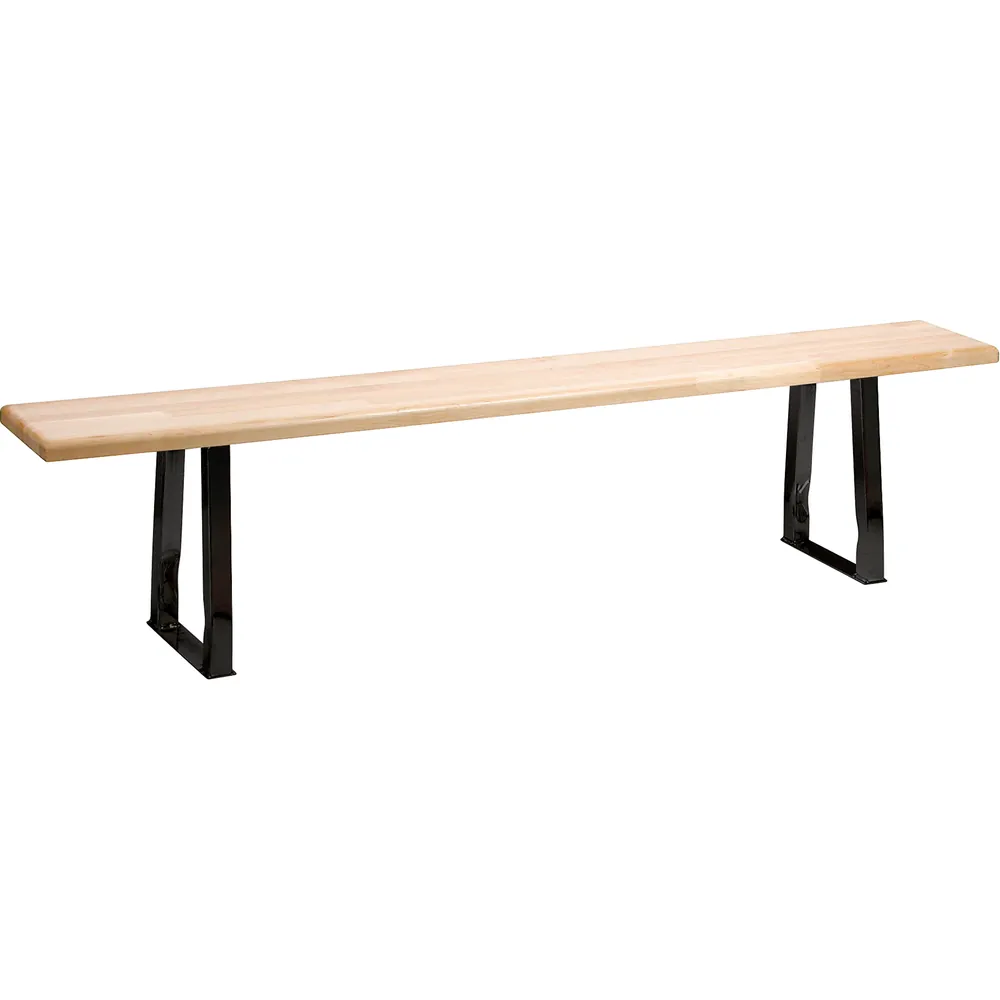 Locker Room Benches JRBL871: top Wood; l × w × h (in) 48 × 9-1/2 × 16-1/2; weight (lbs) 23