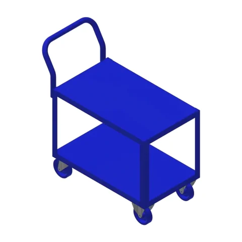 Low-Profile Shop Carts