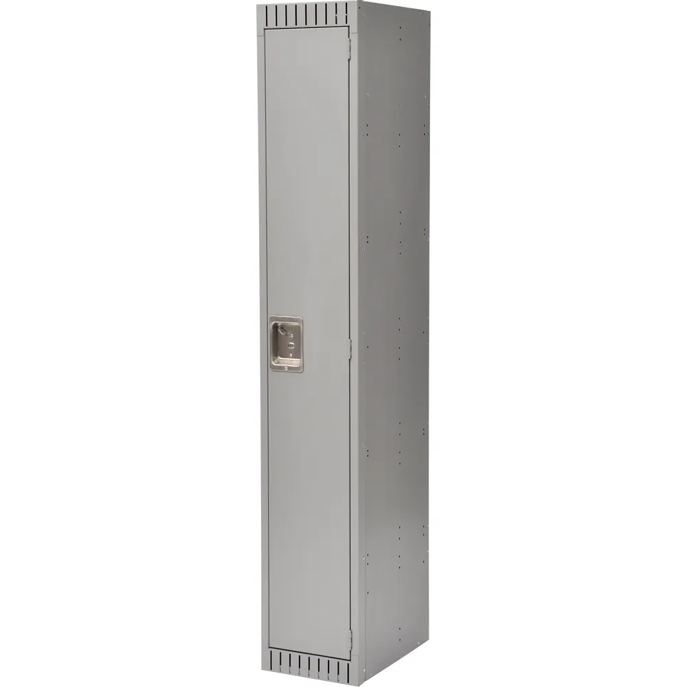 Magnetic Latch Steel Lockers JFBN460: tiers Single; bank of 1; overall w × d × h (in) 12 × 18 × 72