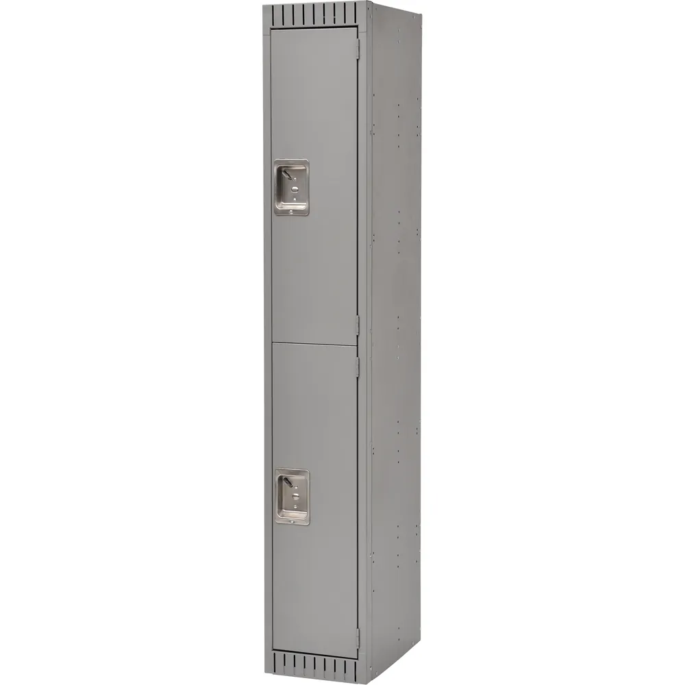 Magnetic Latch Steel Lockers JFBN463: tiers Double; bank of 1; overall w × d × h (in) 12 × 18 × 72