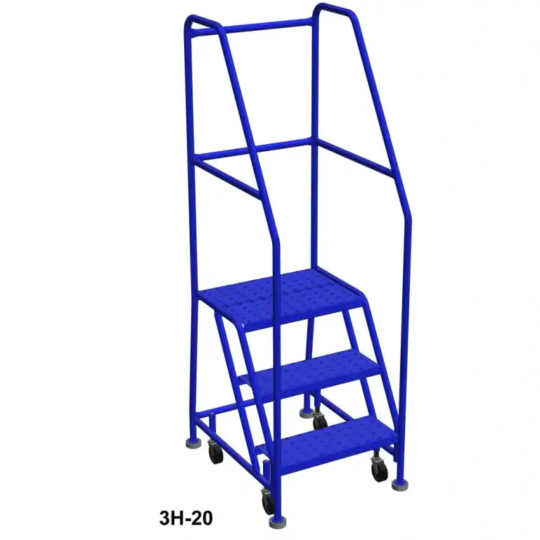 Narrow-aisle ladders