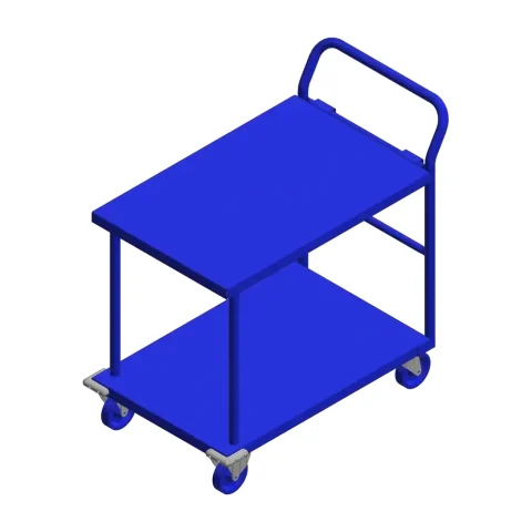 Removable-Shelf Cart