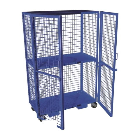 Rolling Lock-Up Security Carts