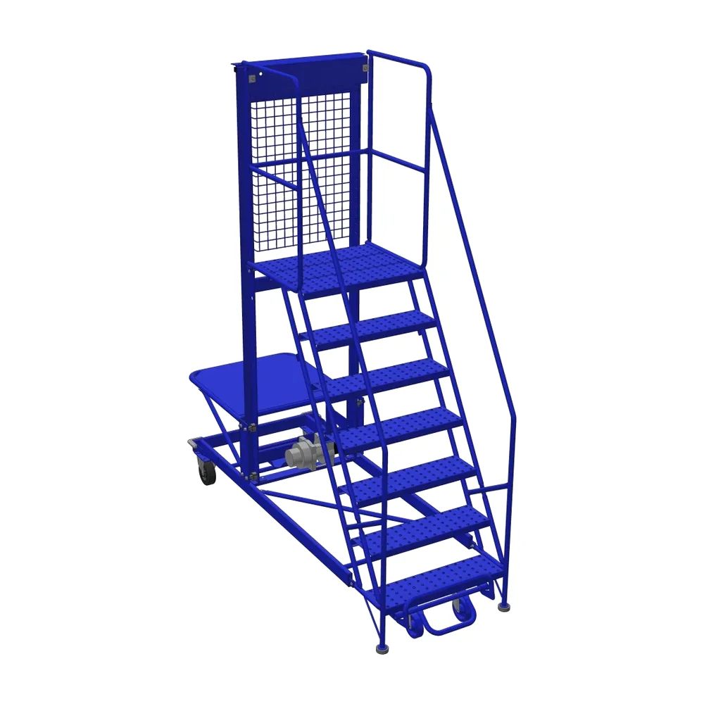Shelf-Lift Ladder Stands