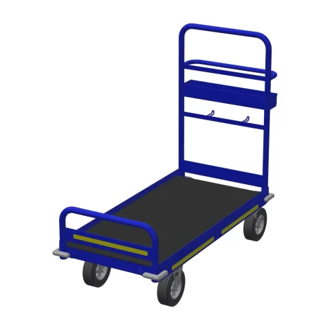 Steel Deck Stock Cart