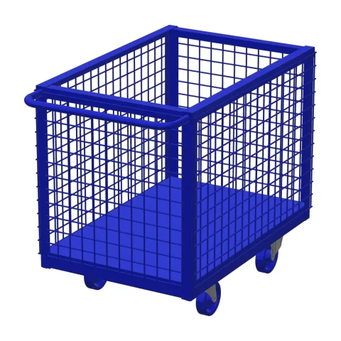 Steel and Mesh Box Carts