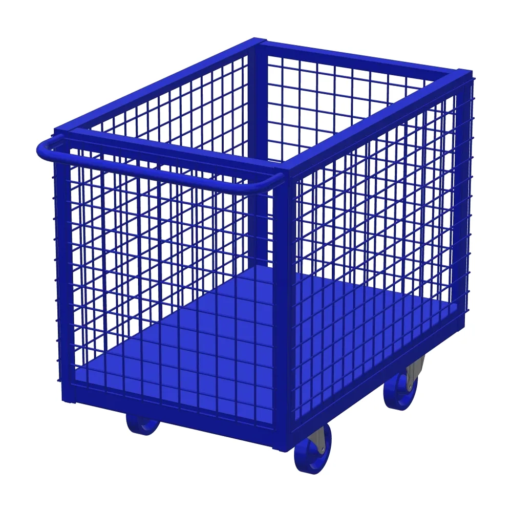 Steel and Mesh Box Carts