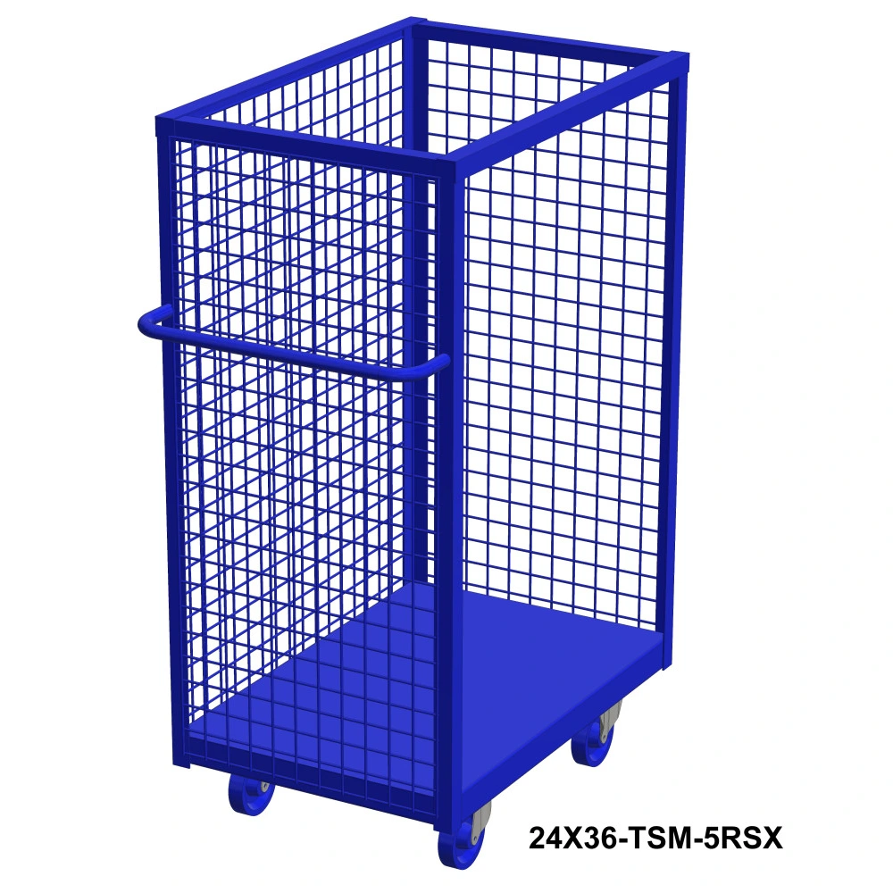 three sided box carts