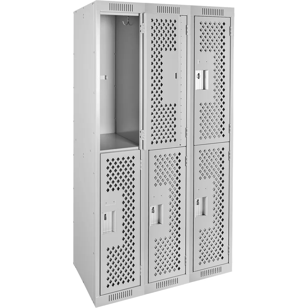 Ventilated Perforated Steel Lockers – JB Equipment