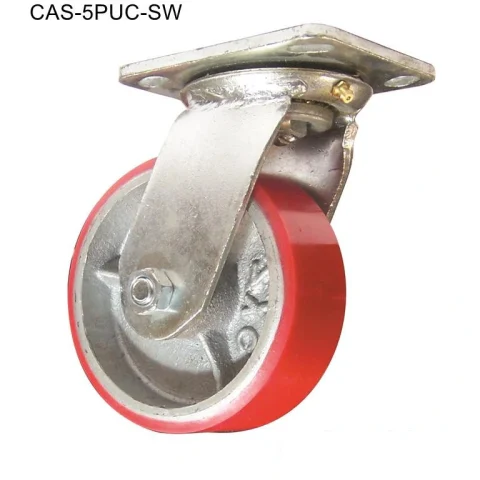 wheels polyurethane on cast iron