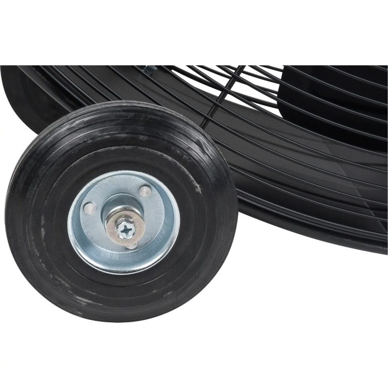6 inch caster on a direct drive drum fan