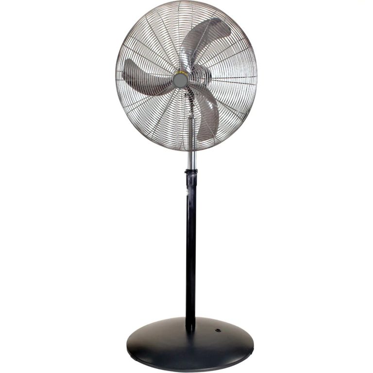JEBA349 24 inch heavy-duty industrial pedestal air circulator
