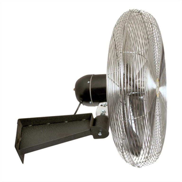 JEBA350 24 inch heavy-duty industrial wall and I-beam mount fan