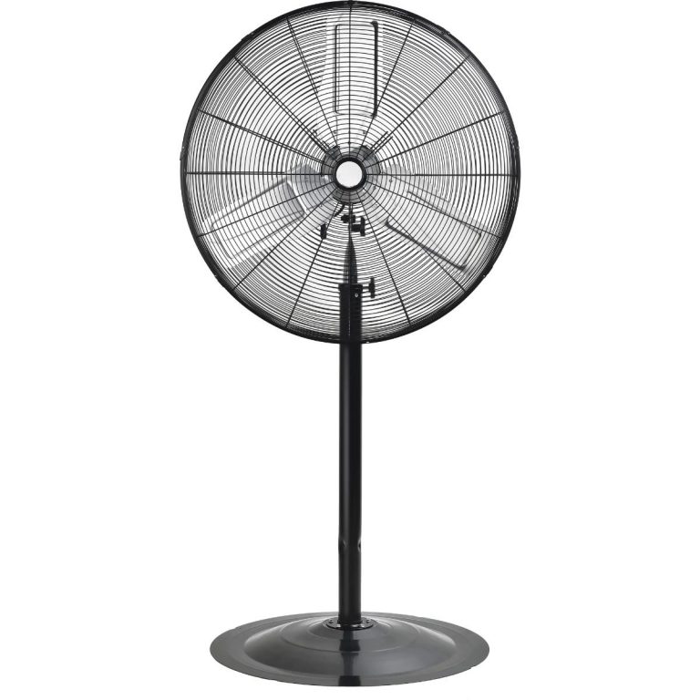 JEBA646 30 inch industrial-duty non-oscillating pedestal fan