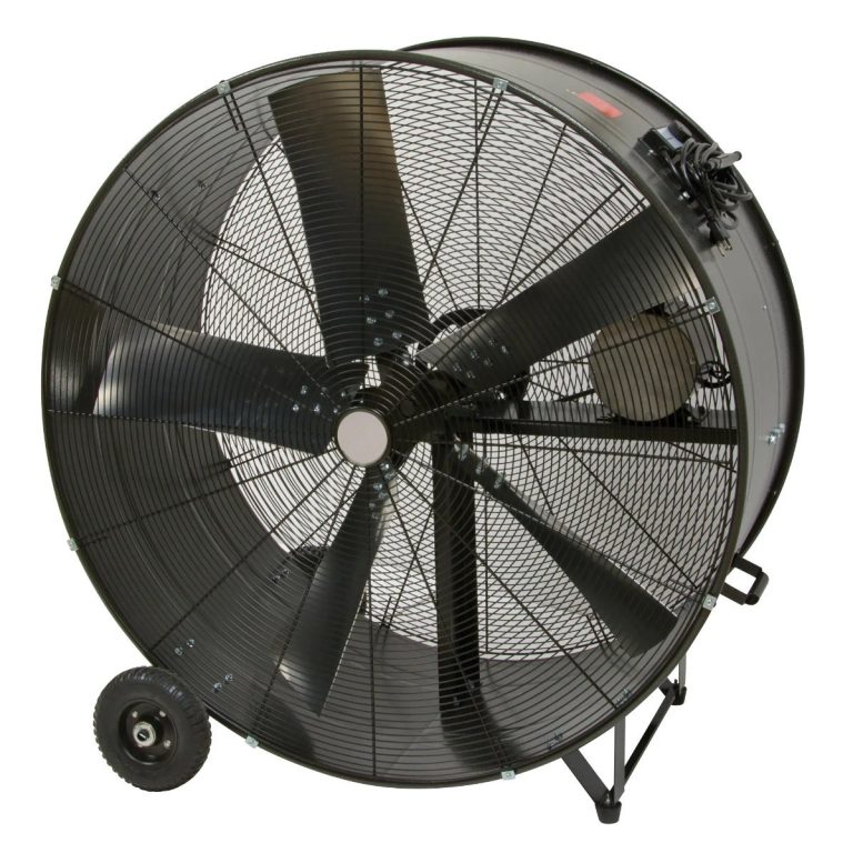 JEBA662 42 inch heavy-duty fixed belt drive drum fan