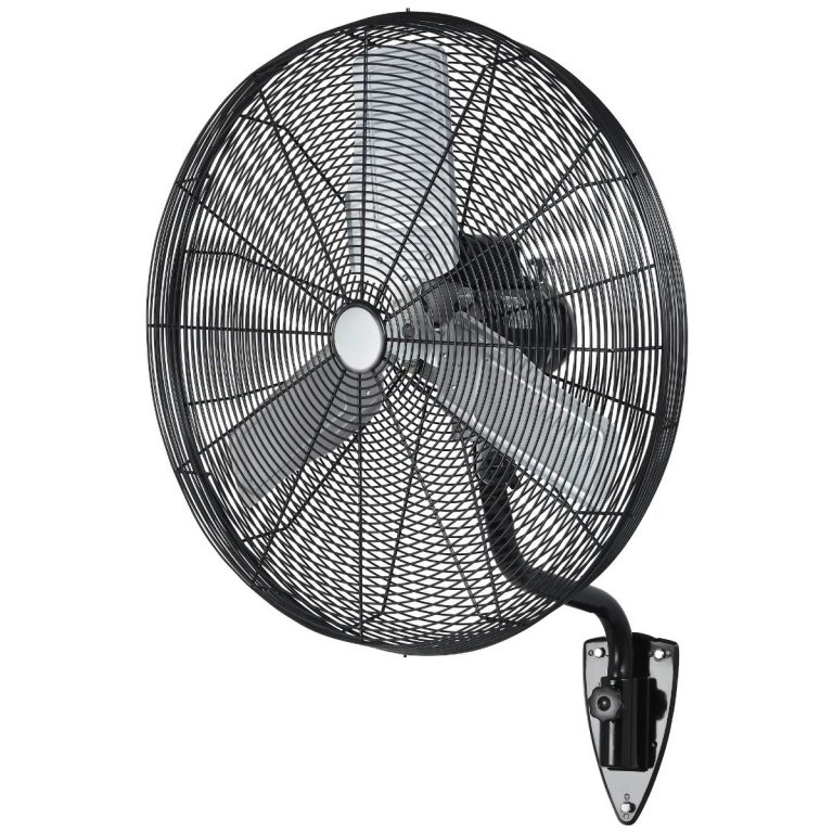 JEBA667 30 inch heavy-duty oscillating wall mount fan