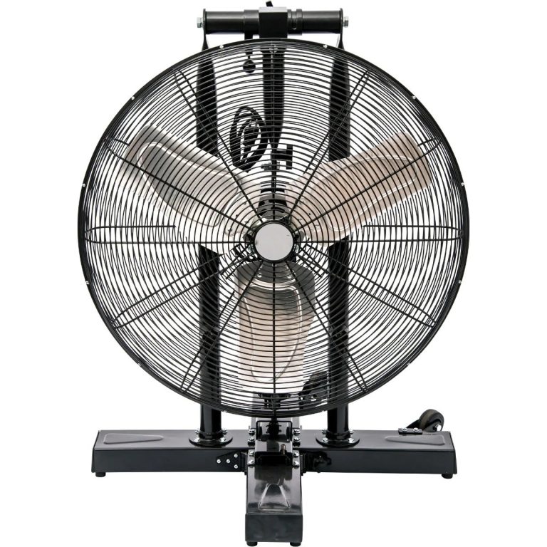 JEBB116 foldable pedestal fan front view