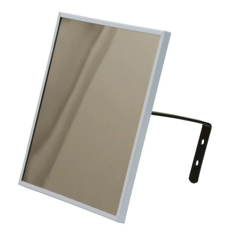 JSBDP515 framed flat mirror with mounting bracket