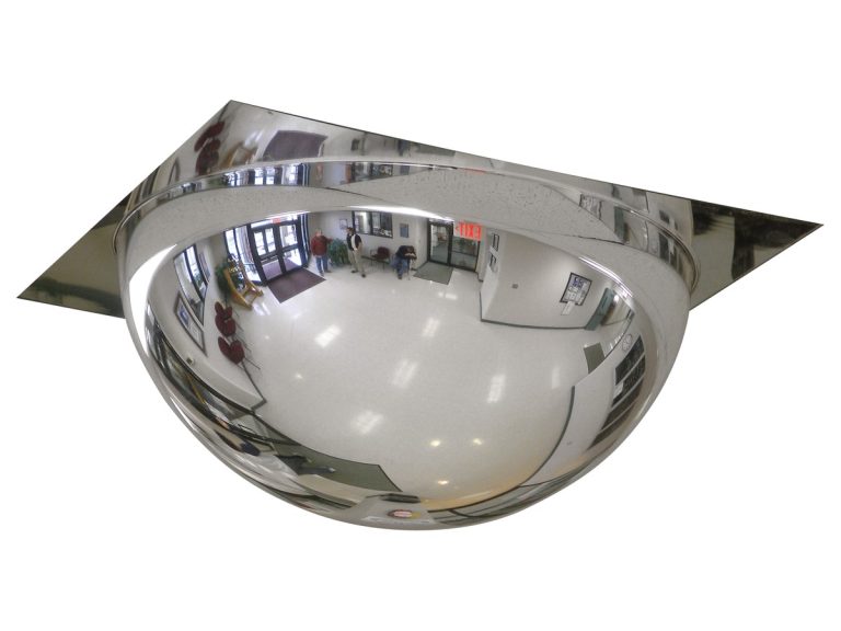 JSBDP536 drop-in ceiling panel dome mirror, 24 inch full dome that replaces a 2 x 2 ft ceiling tile