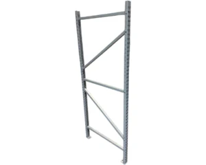 System 800 one-piece welded shelving frame