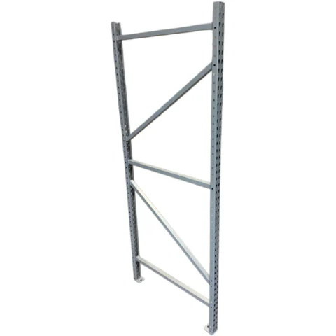 System 800 one-piece welded shelving frame