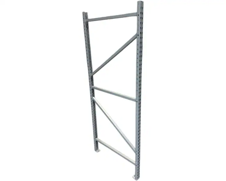 System 800 one-piece welded shelving frame